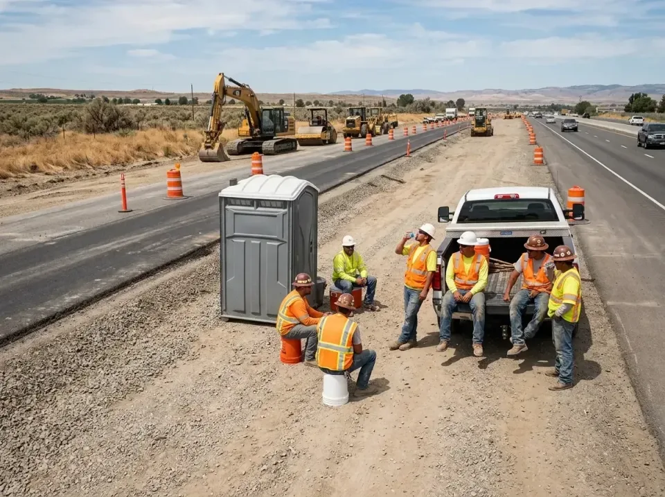 highway-road-construction-crew-007 — frequently asked questions, Porta Potty and Restroom Rentals in Richwood, NJ